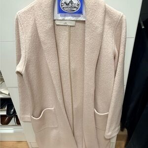 Aritzia Boucle Sweater Coat